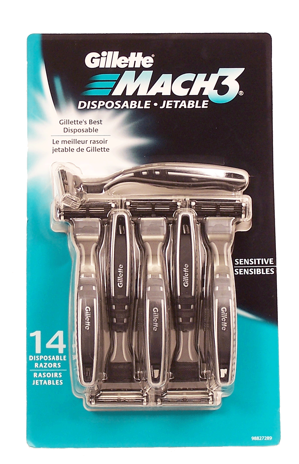 Gillette Mach 3 disposable razors, sensitive Full-Size Picture